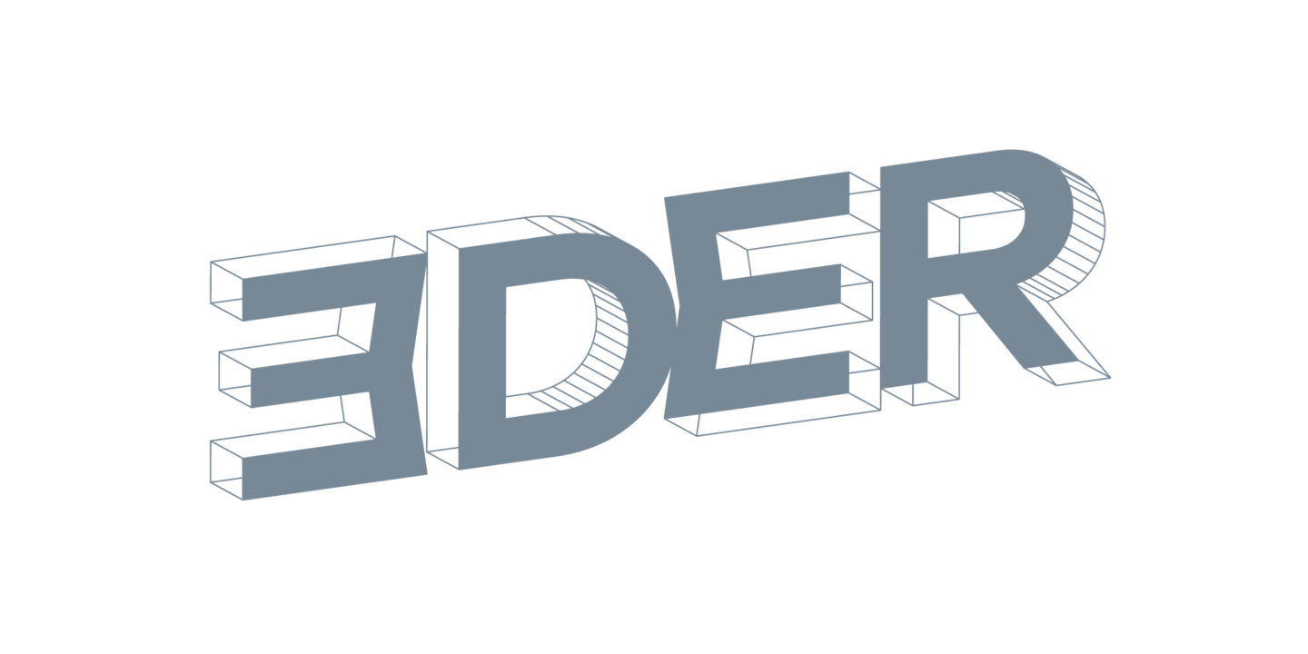 Logo Eder 3D Visual.